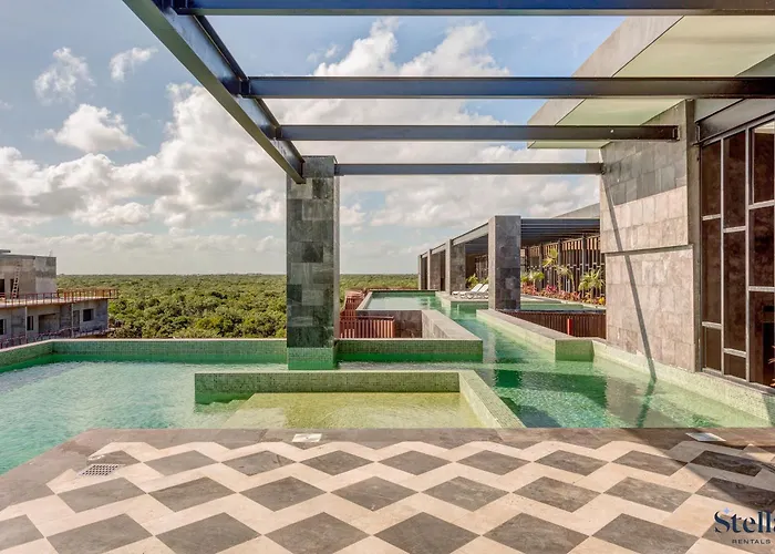 Holiday home Ocean Views Luxury Community Private Rooftop Pool Tulum