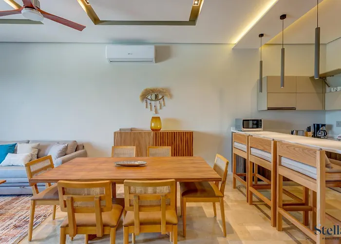 Ocean Views Luxury Community Private Rooftop Pool Holiday home Tulum