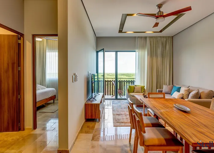 Ocean Views Luxury Community Private Rooftop Pool Holiday home Tulum